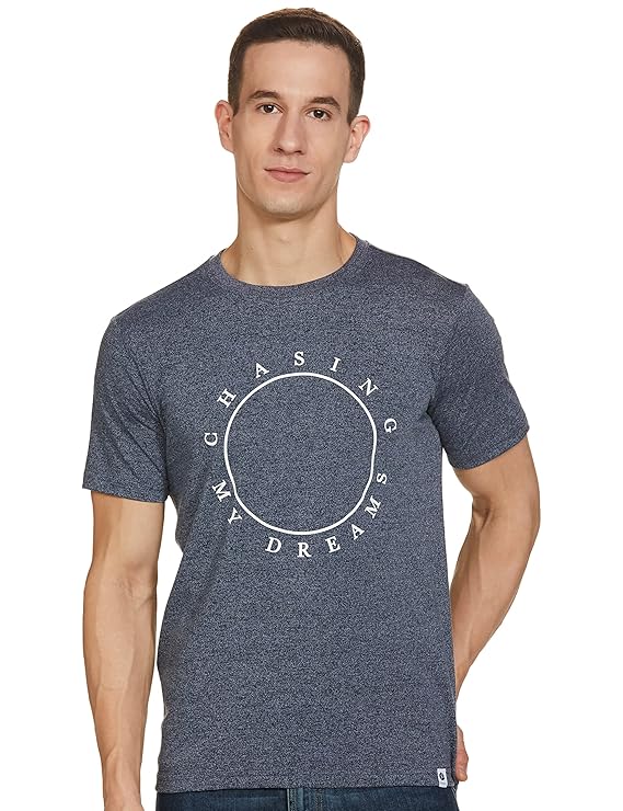 Symbol Men's Cotton Regular Fit T-Shirt