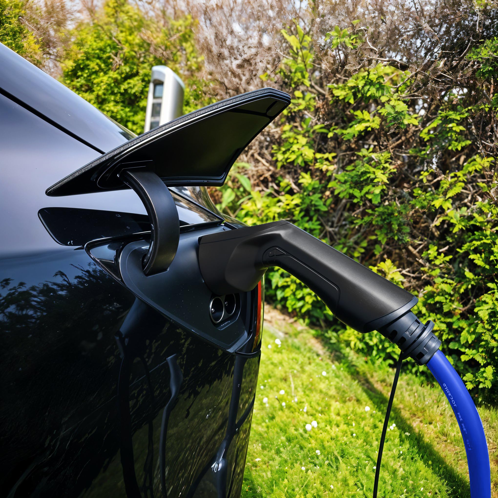 Solter Cable de Carga Tipo 2 para Coche Eléctrico 5m | Selector 10A-16A | 22kW 32A Trifásico | Compatible Tesla, Renault Zoe, Hyundai Kona | IP65 CBMOU-16/32
