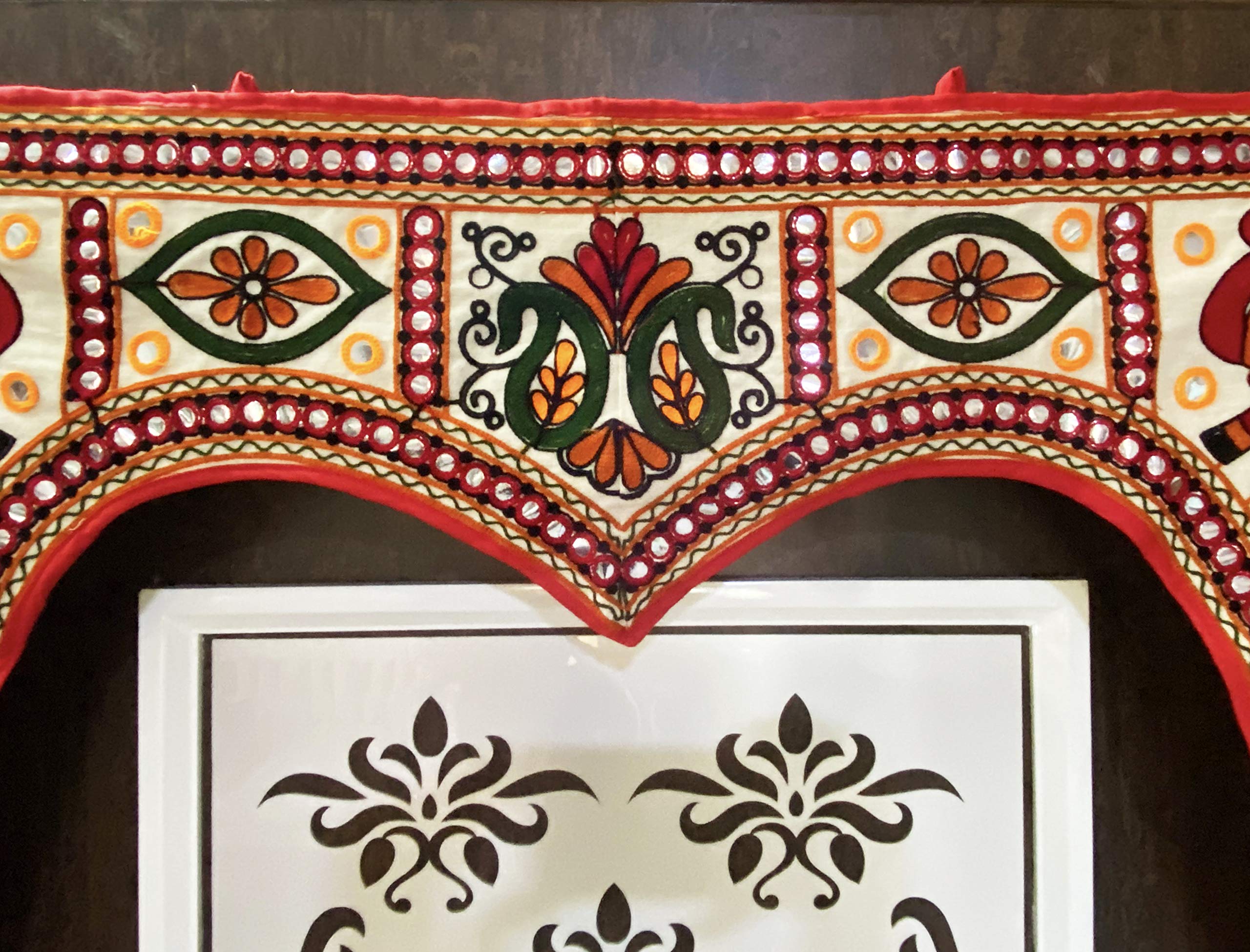 REPTUM DECOR Cotton Traditional Bandarwal for Door (37 inch, Multicolour) - Image 2 thumbnail