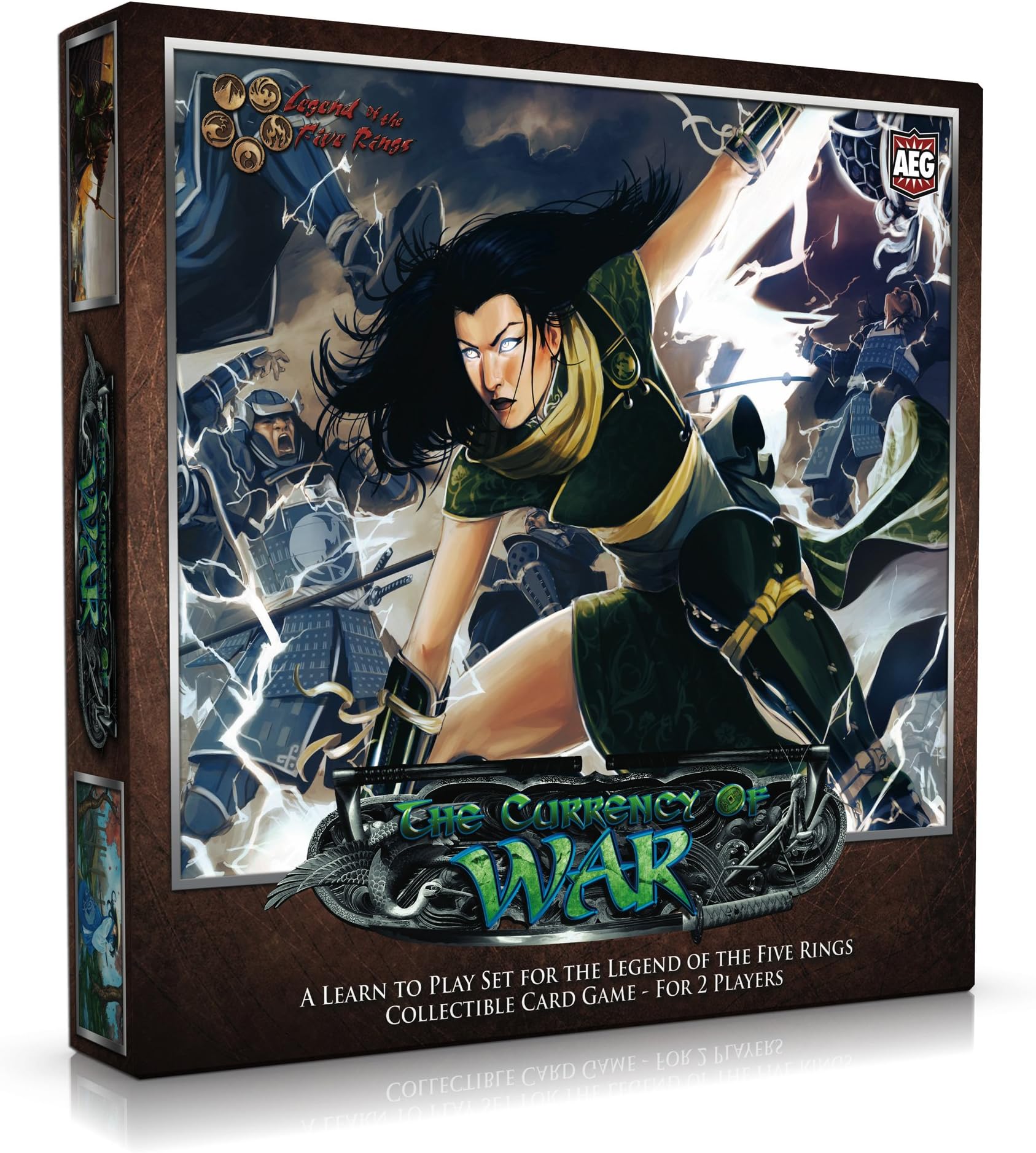 Alderac Entertainment Group (AEG) L5R The Currency of War Learn to Play See Card Game