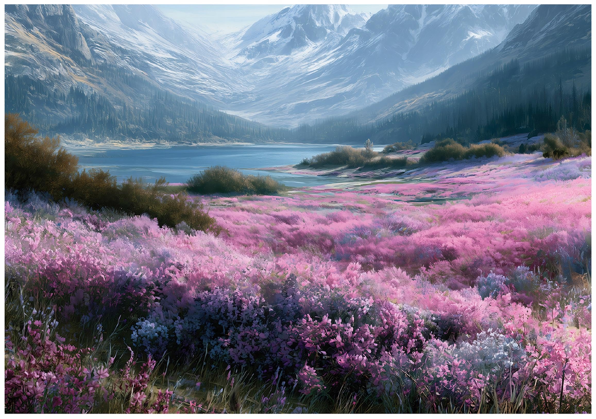 WallArena Wall Mural Photo Wallpaper for Living Room & Bedroom 300 x 210 cm