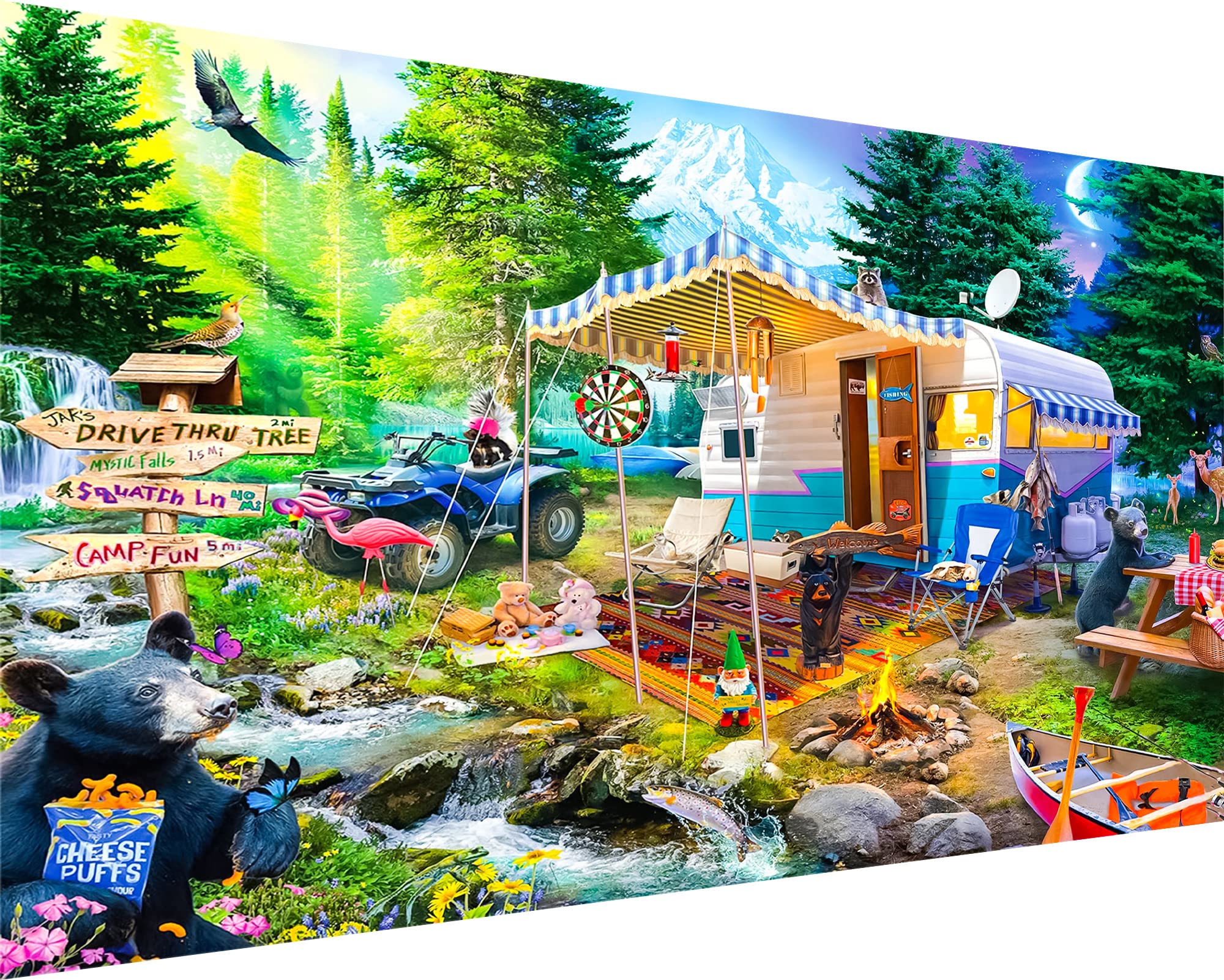 YALKIN 5D Diamond Painting Kit - Four Seasons Tree Full Drill, 40x70cm DIY Art For Adults, Home Decor - View #11