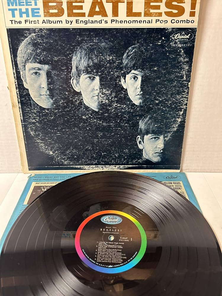 ビートルズ MEET THE BEATLES US 5inch 3 3/4 ビートルズ MEET THE