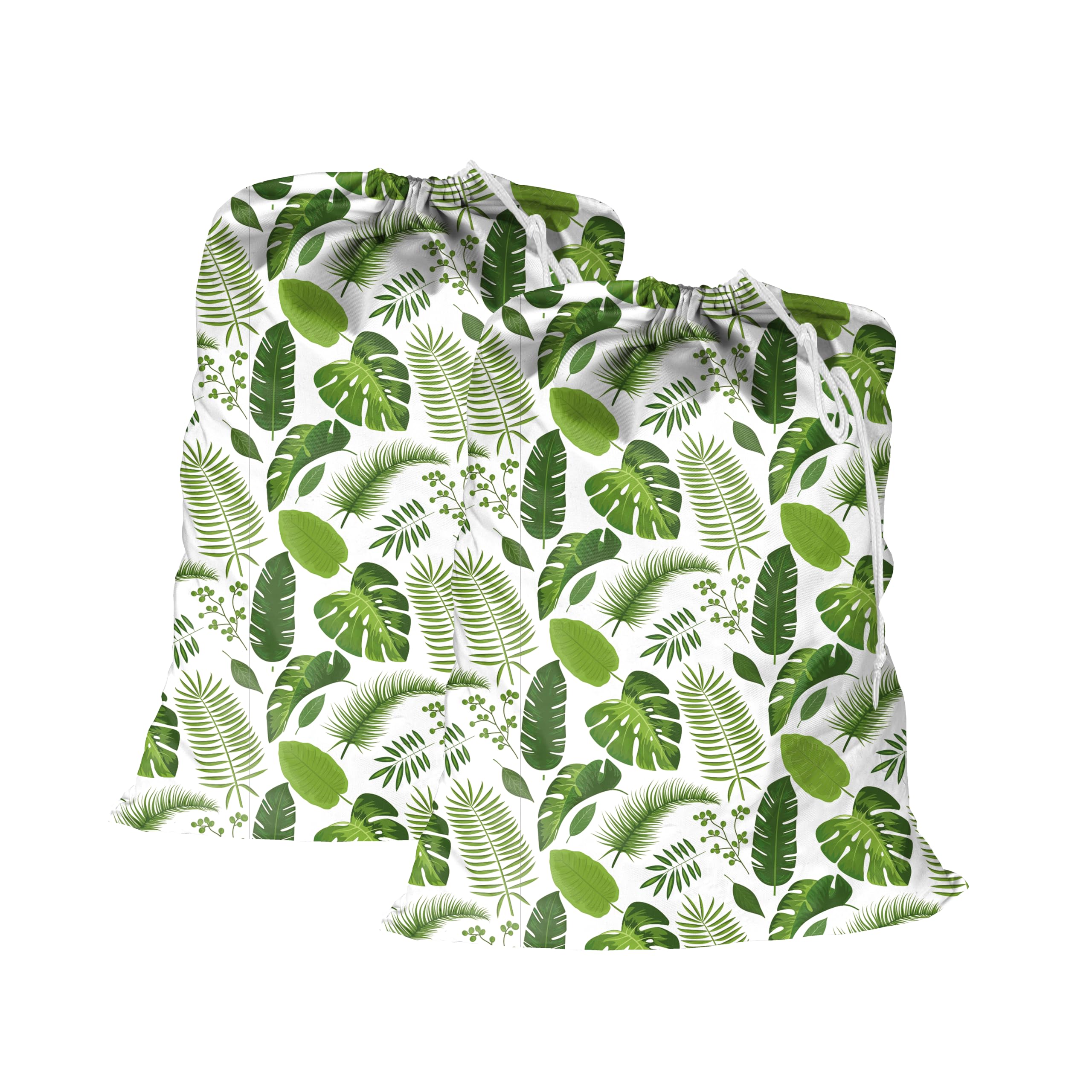 Maishijie 2 Pack Laundry Bag (Laundry bag-Polyester-Leaf)