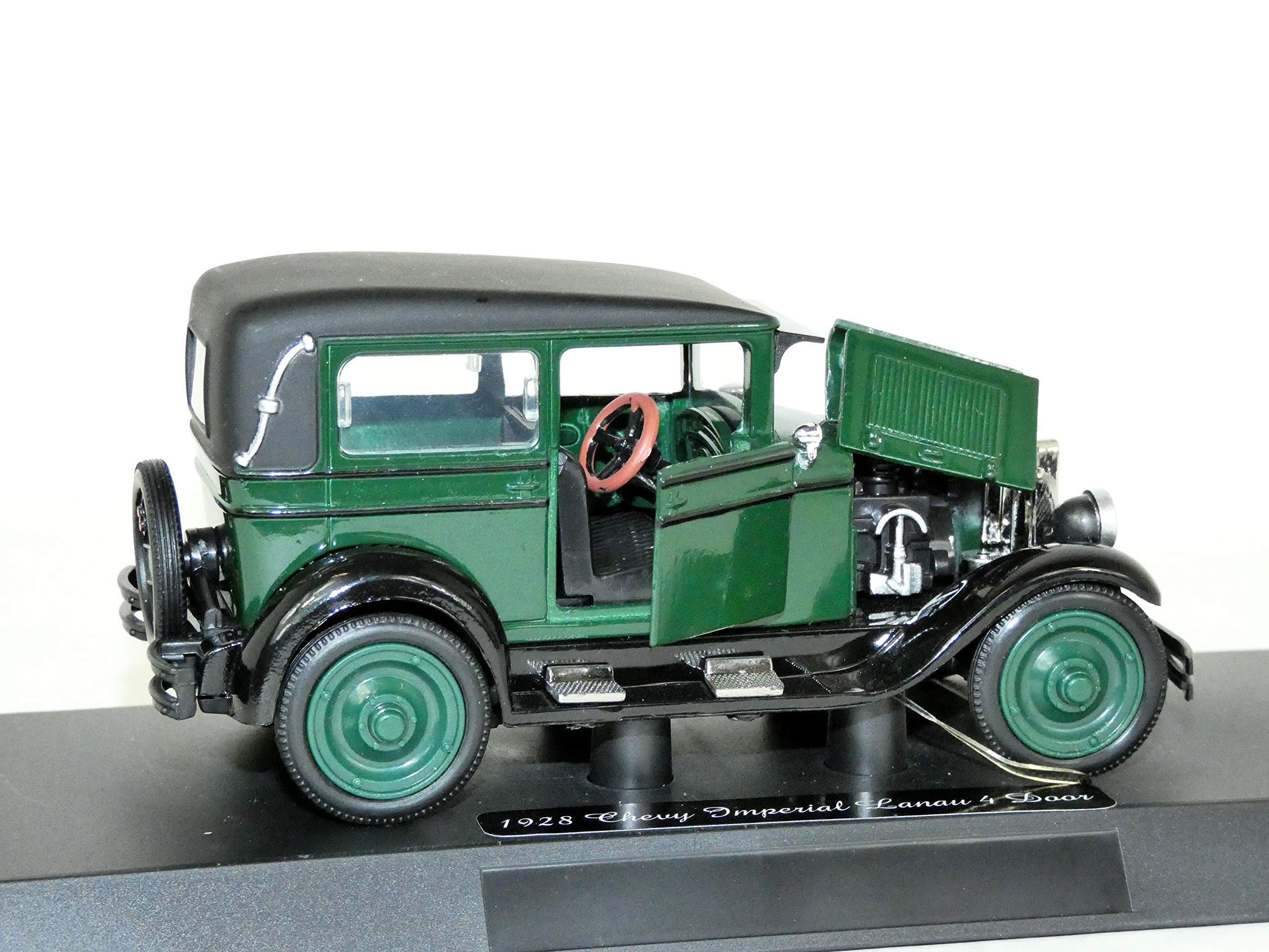 New Ray – Chevy Imperial Lanau 1928 – Voiture Miniature 4 Portes – Échelle 1/32 – Roues Libres – Licence Officielle