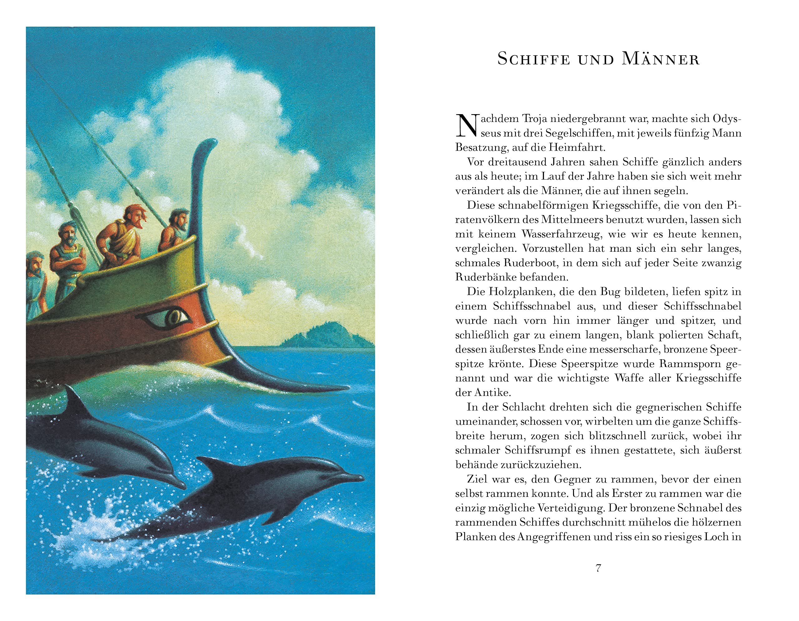 Die Abenteuer des Odysseus: Neu erzählt von Bernard Evslin | Griechische Mythologie spannend erzählt für Kinder ab 10 (Reihe Hanser)
