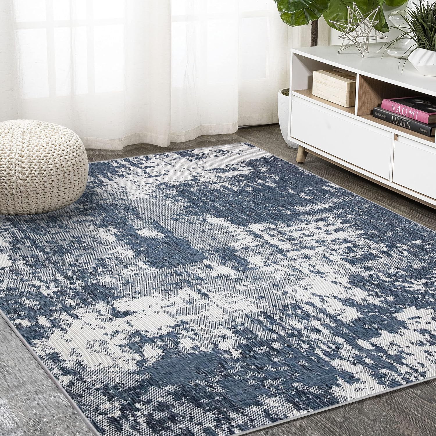 Tapis de salon vintage doux pour une ambiance cocooning moderne