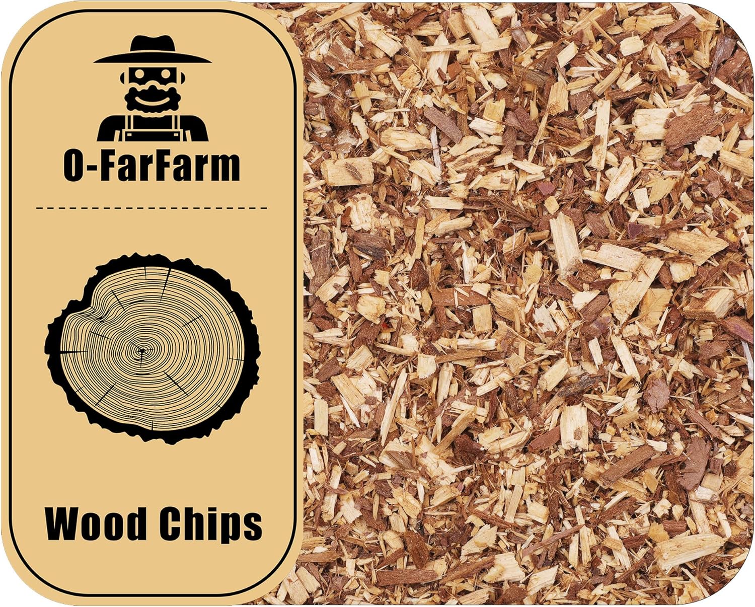 OFarFarm Cedar Chips for orchid potting mix, Premium