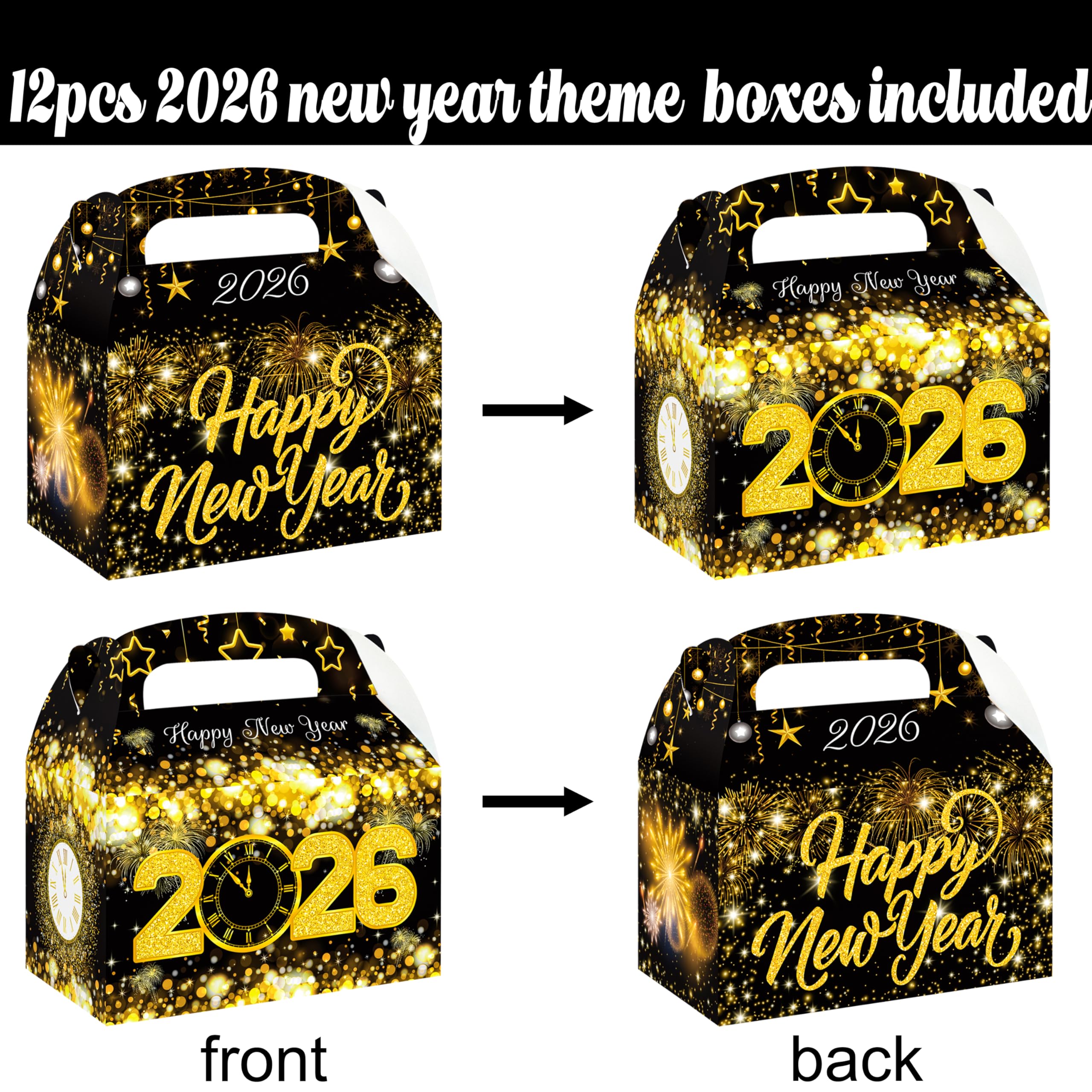 Amazon.com: C L cooper life 12pcs 2026 New Years Eve Party Favor