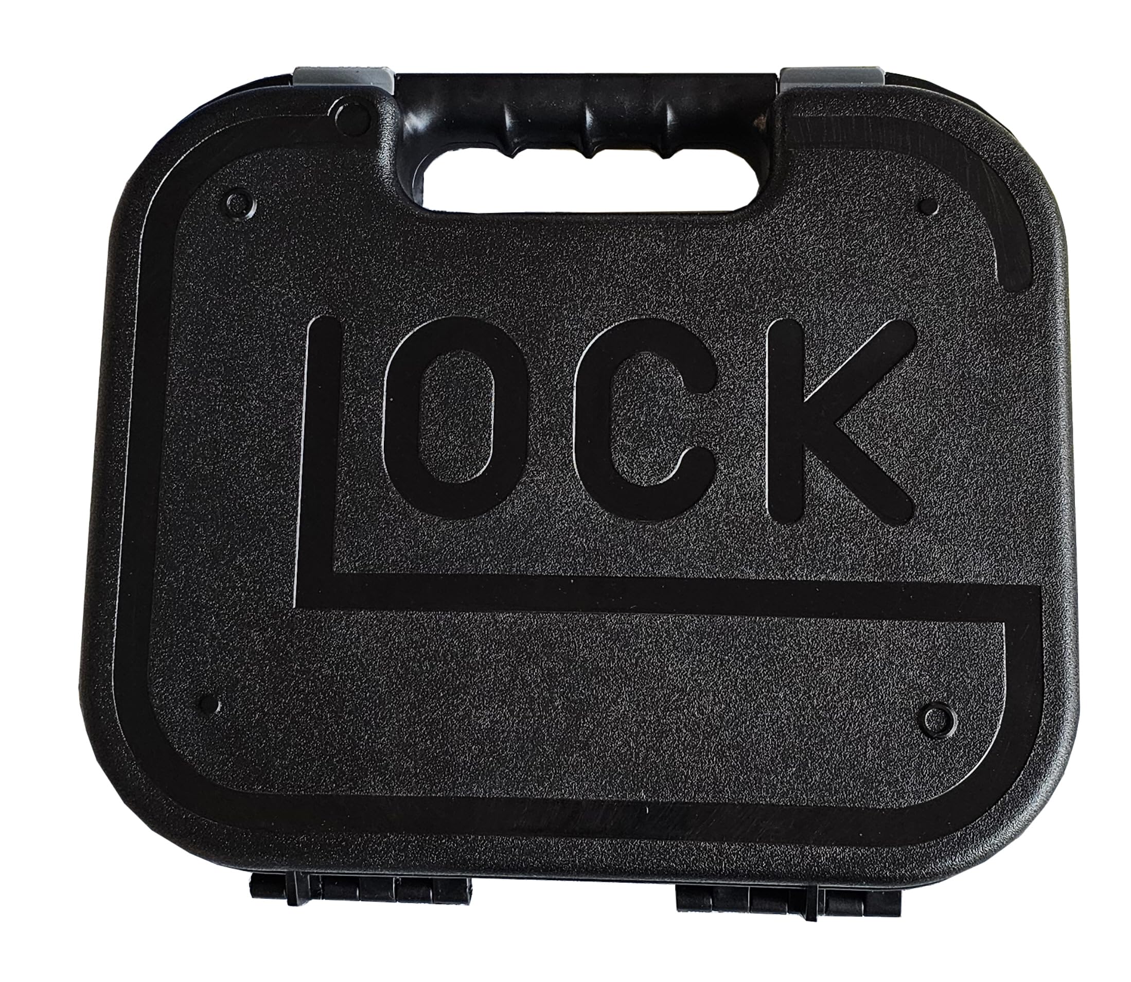 Pistol Case & Pluck Foam for Handgun Lock Box Storage Secure Firearm Display Case Travel-Friendly 10.5" x 9.5" multi purpose