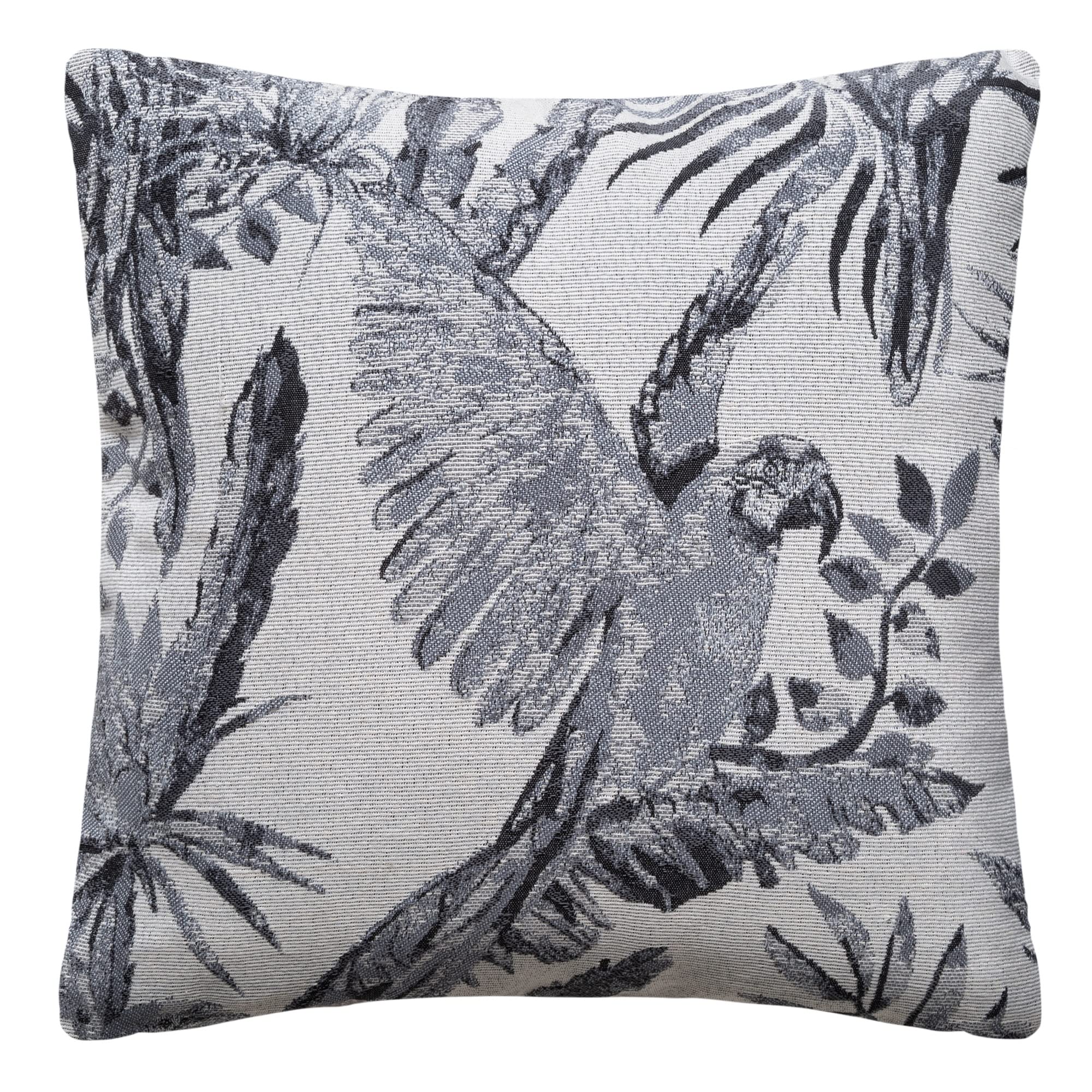 Coussin De Sol Atmosphera 40x40 Cm - Gris Foncé, 100% Coton Recyclé