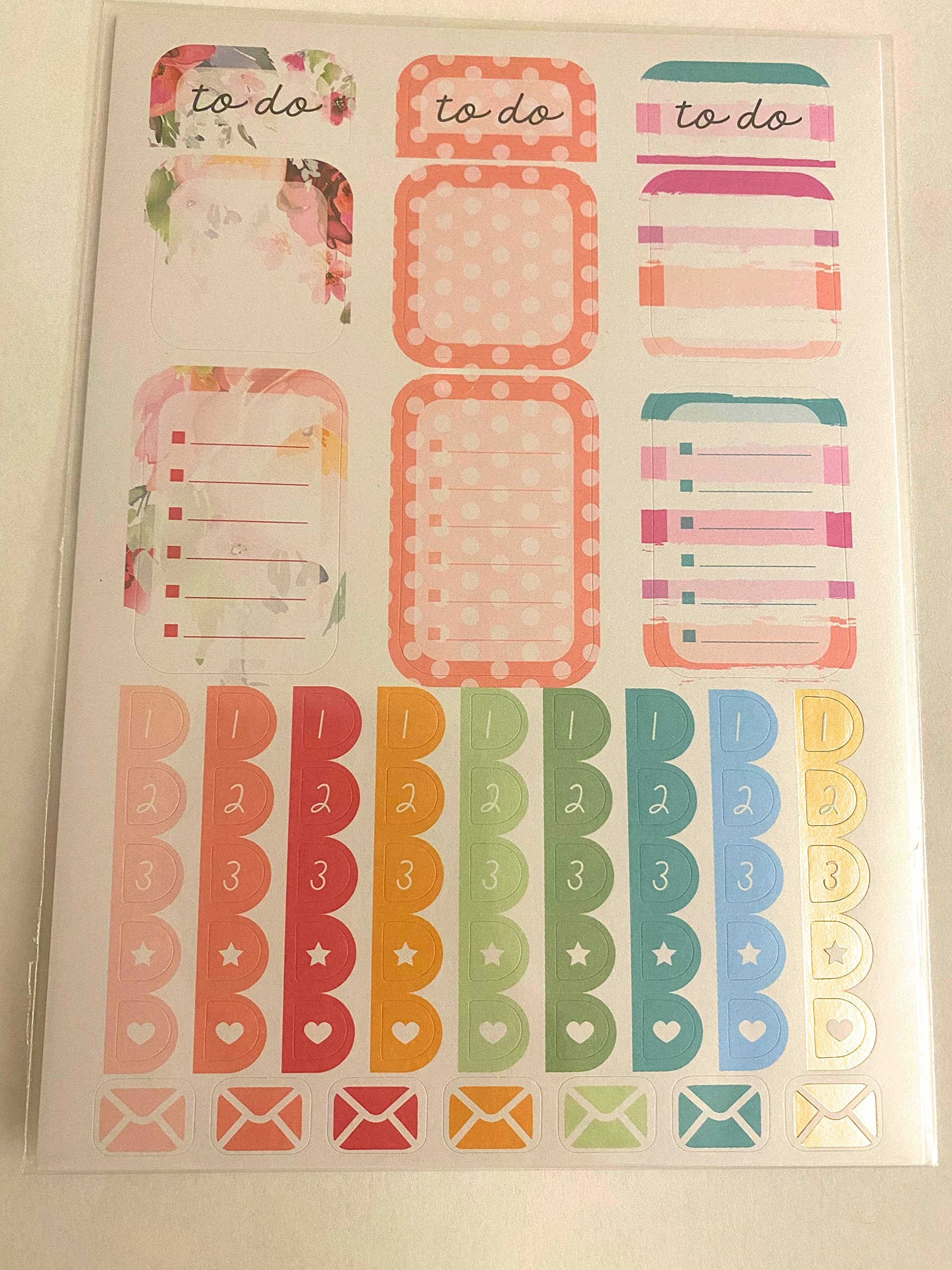 amazon-com-pen-gear-planner-refill-4-sticker-sheets-calendar-to-do-list-146-stickers-office-products