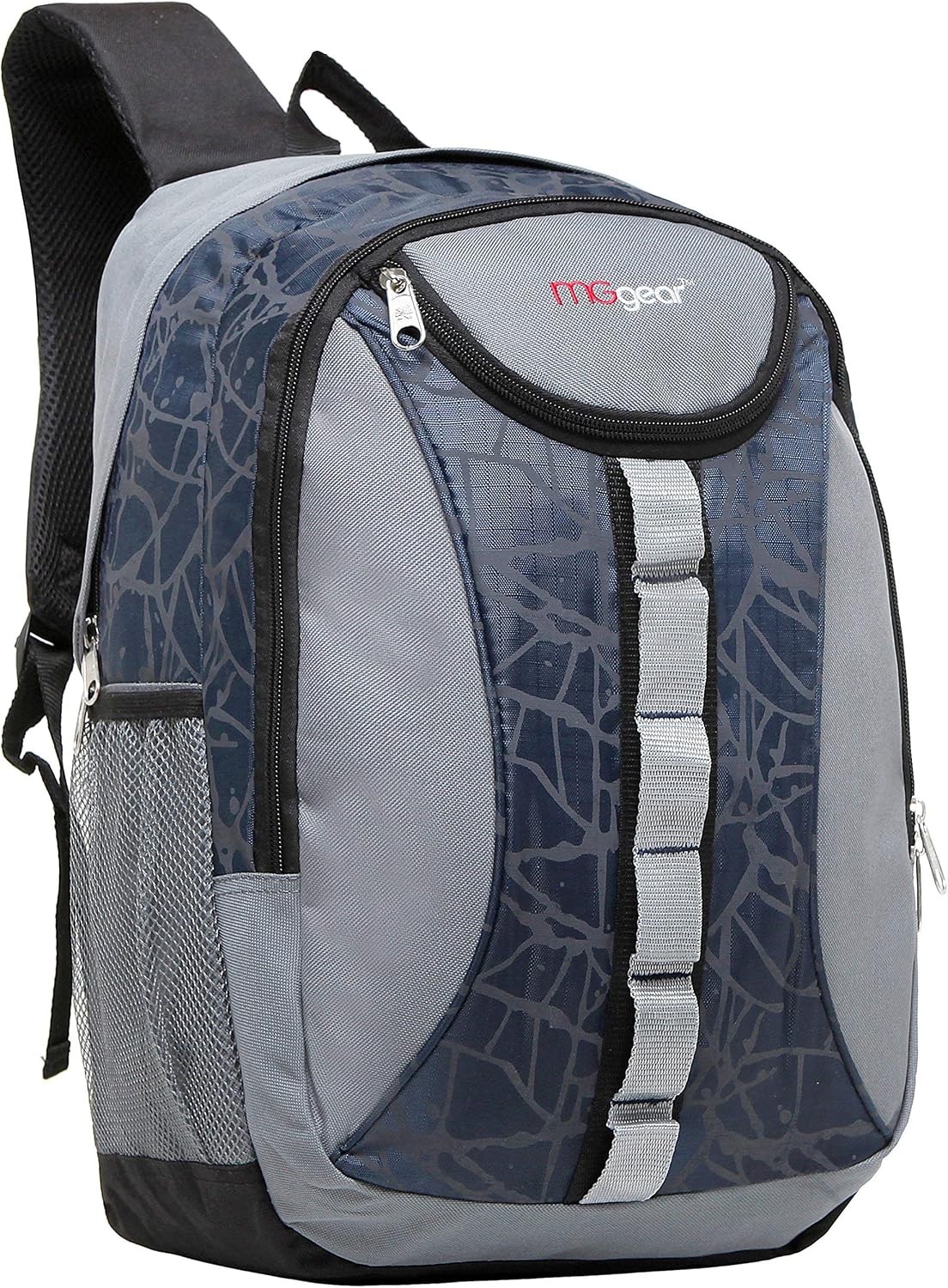 MGgear 18 Inch Student Bookbag/Children Sports Backpack/Travel Carryon, Navy