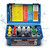 Vista 1 de Taylor Complete Pool & Spa Test Kit - High Range K-2005C 2 oz Reagents