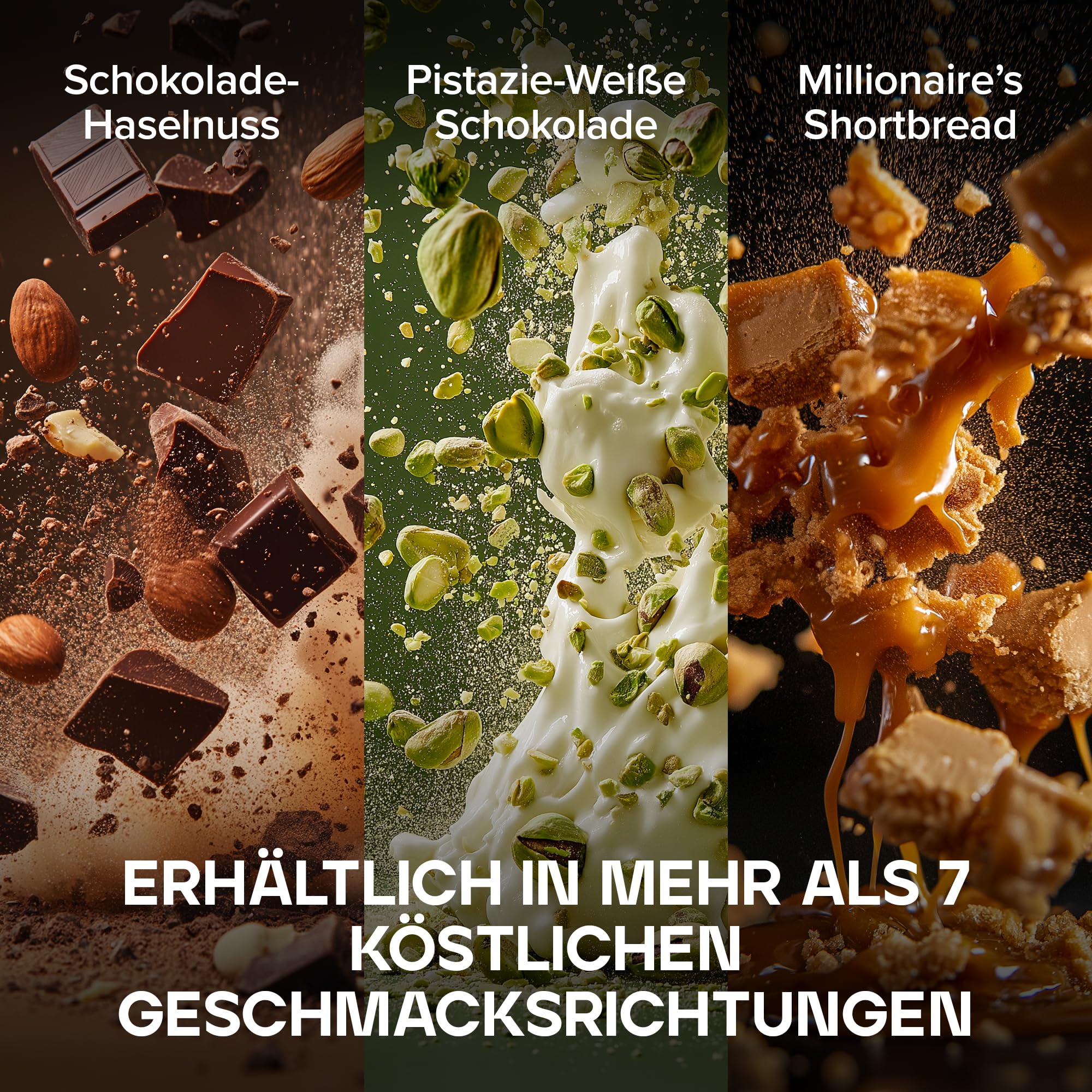 Bulk Macro Munch Proteinriegel | Kekse & Sahne | 12 x 62g | 20g Protein pro Riegel | Wenig Zucker | Hoher Ballaststoffgehalt | Dreischichtige Textur | Perfekt für unterwegs