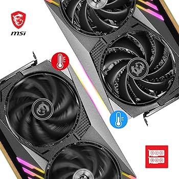 MSI GeForce RTX 4070 Gaming X Trio 12G Graphics Card - RTX