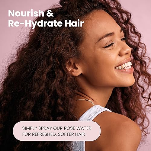 Miniatura 14 de Simplified Skin - Agua de rosas para cara y cabello, tónico facial orgánico certificado USDA Spray hidratante sin alcohol para maquillaje Agua