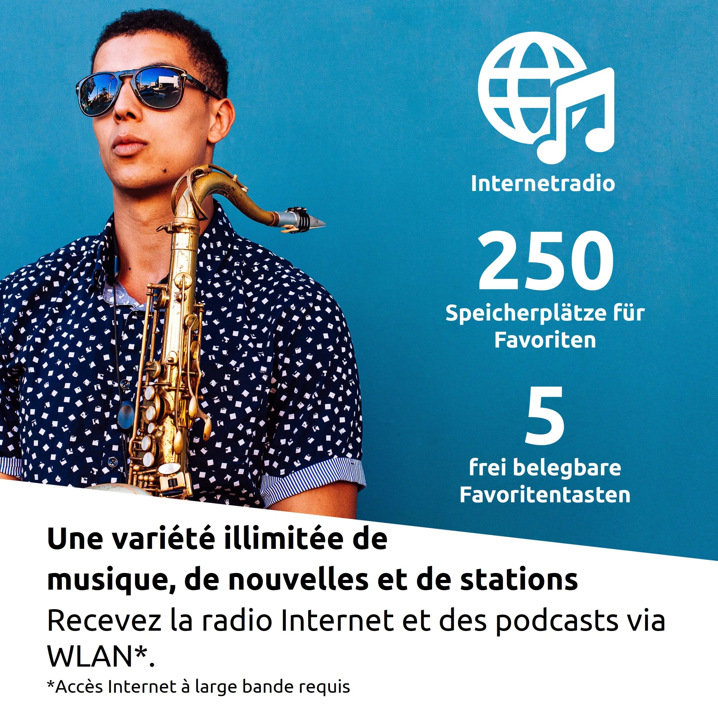 Technisat Radio Internet IR 2 Noir