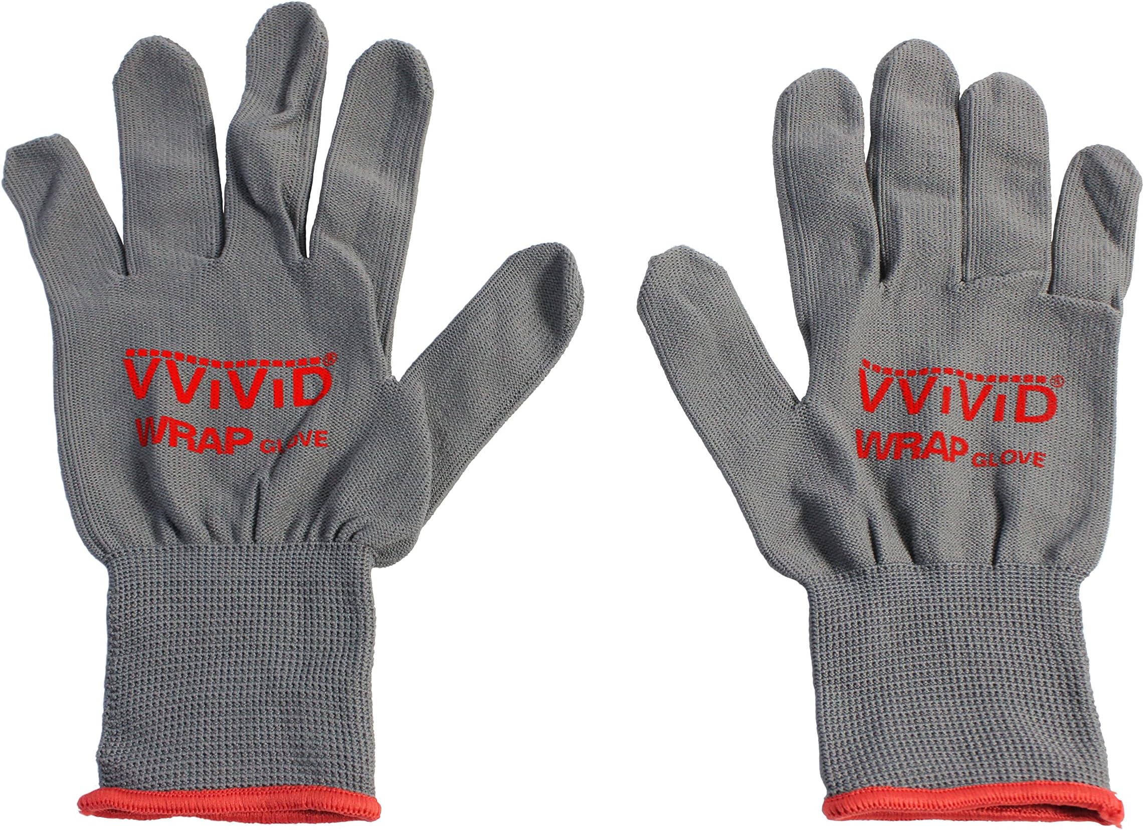 VViViD Grey Professional Vinyl Wrap Anti-Static Applicator Glove Pair (2 Glove Pack)