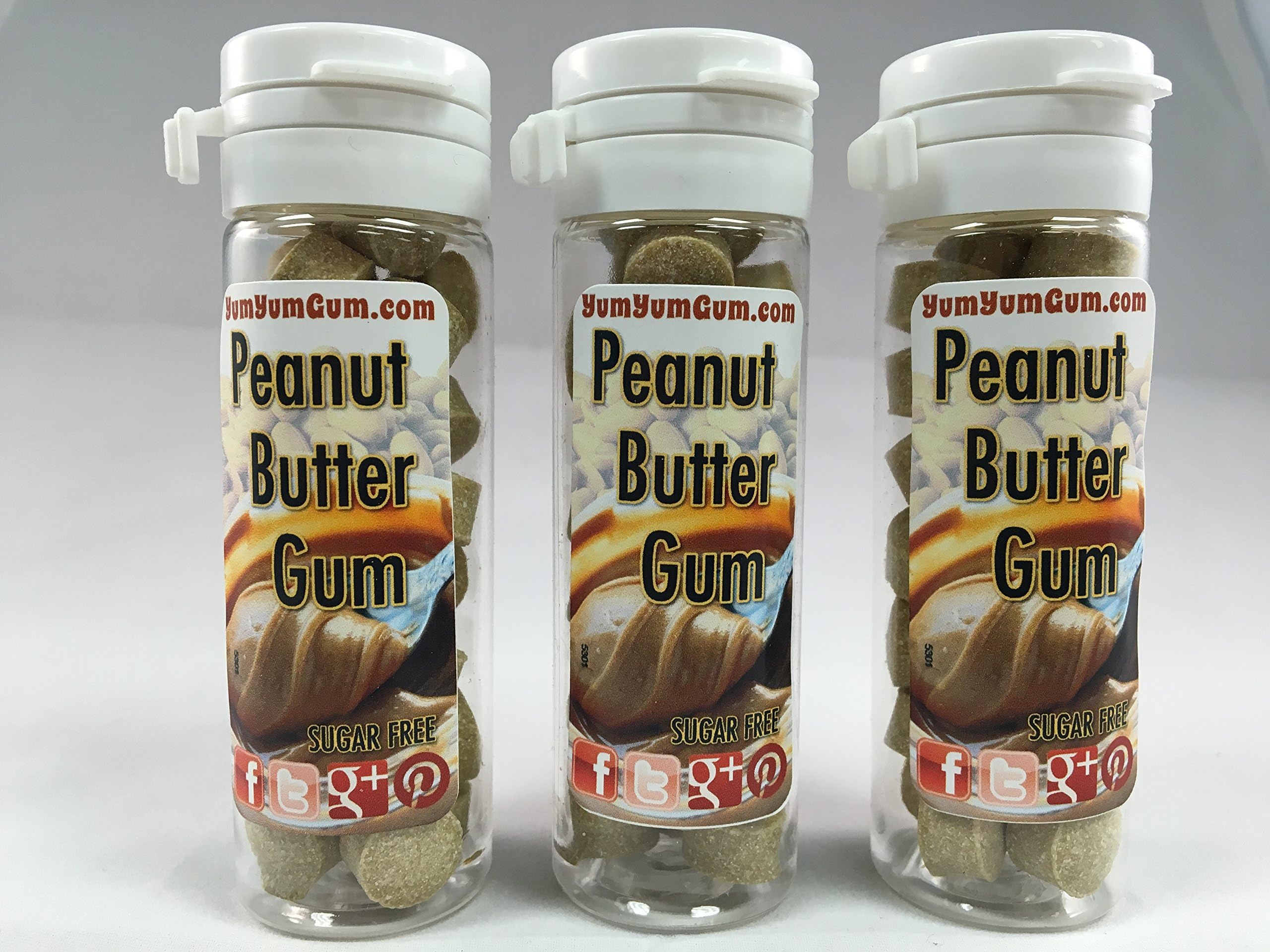 Yum Yum Gum (Peanut Butter) Three Pack