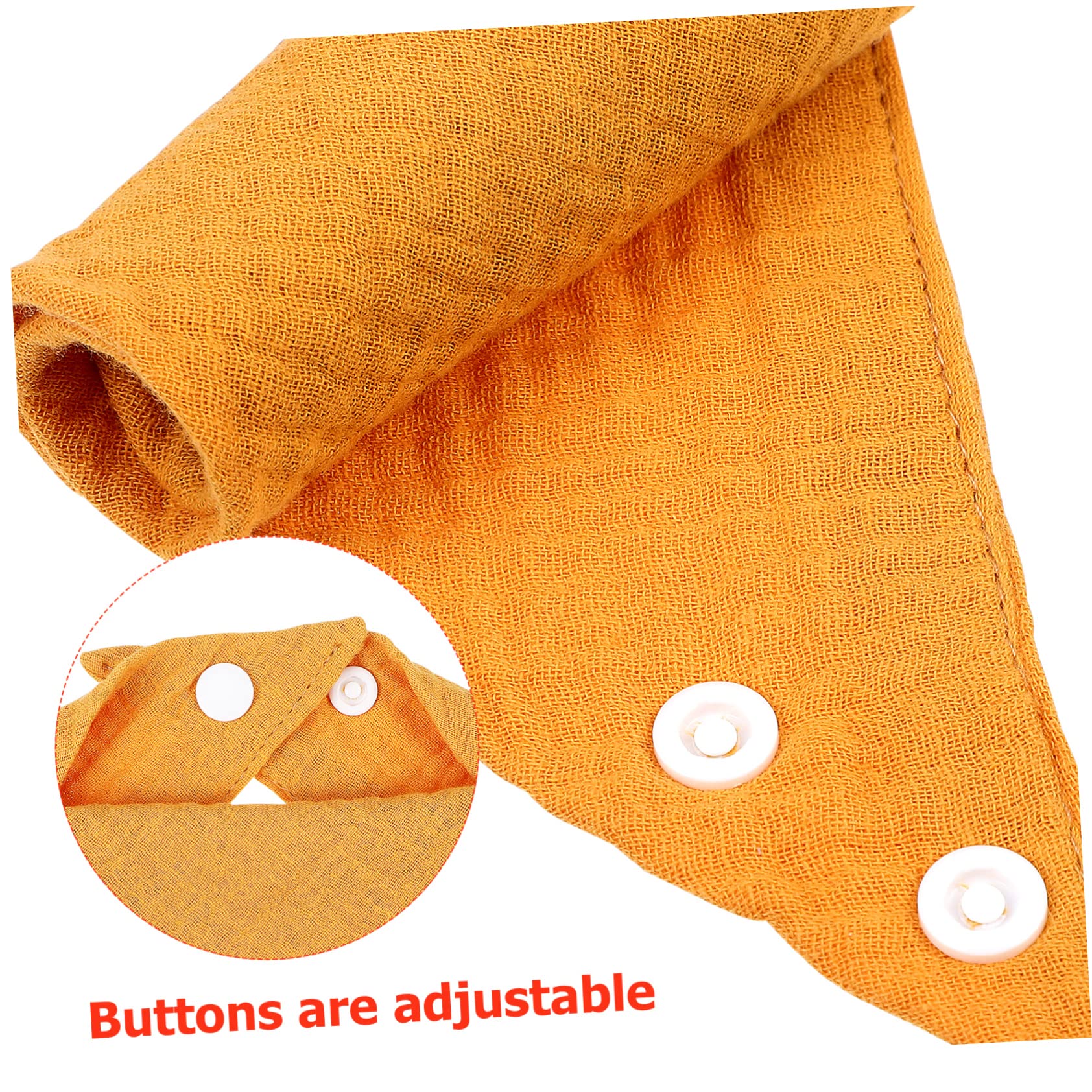 ifundom 12 Piezas Paño Bebé Baberos Baba Baberos Para Niños Baberos Bebe 6-12 Meses Babero Para La Dentición Baberos 0-6 Meses Babero Para Bebe Delantal Simple Gasa Recién Nacido