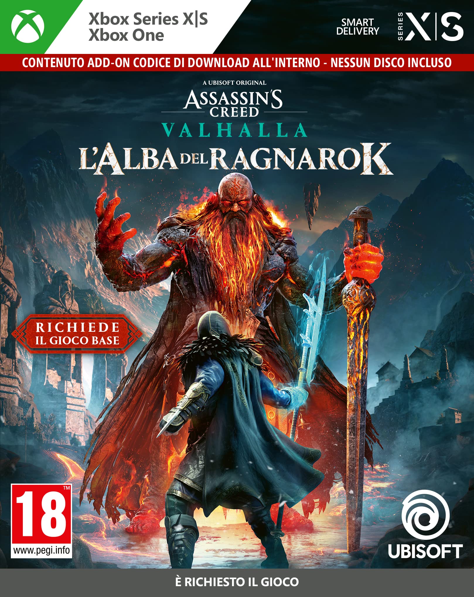 Assassin's Creed Valhalla L'Alba del Ragnarok - Code in Box (Add-On) [GRA XBOX SERIES X]