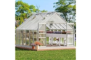 YITAHOME 10x12FT 12 x 12 Greenhouse