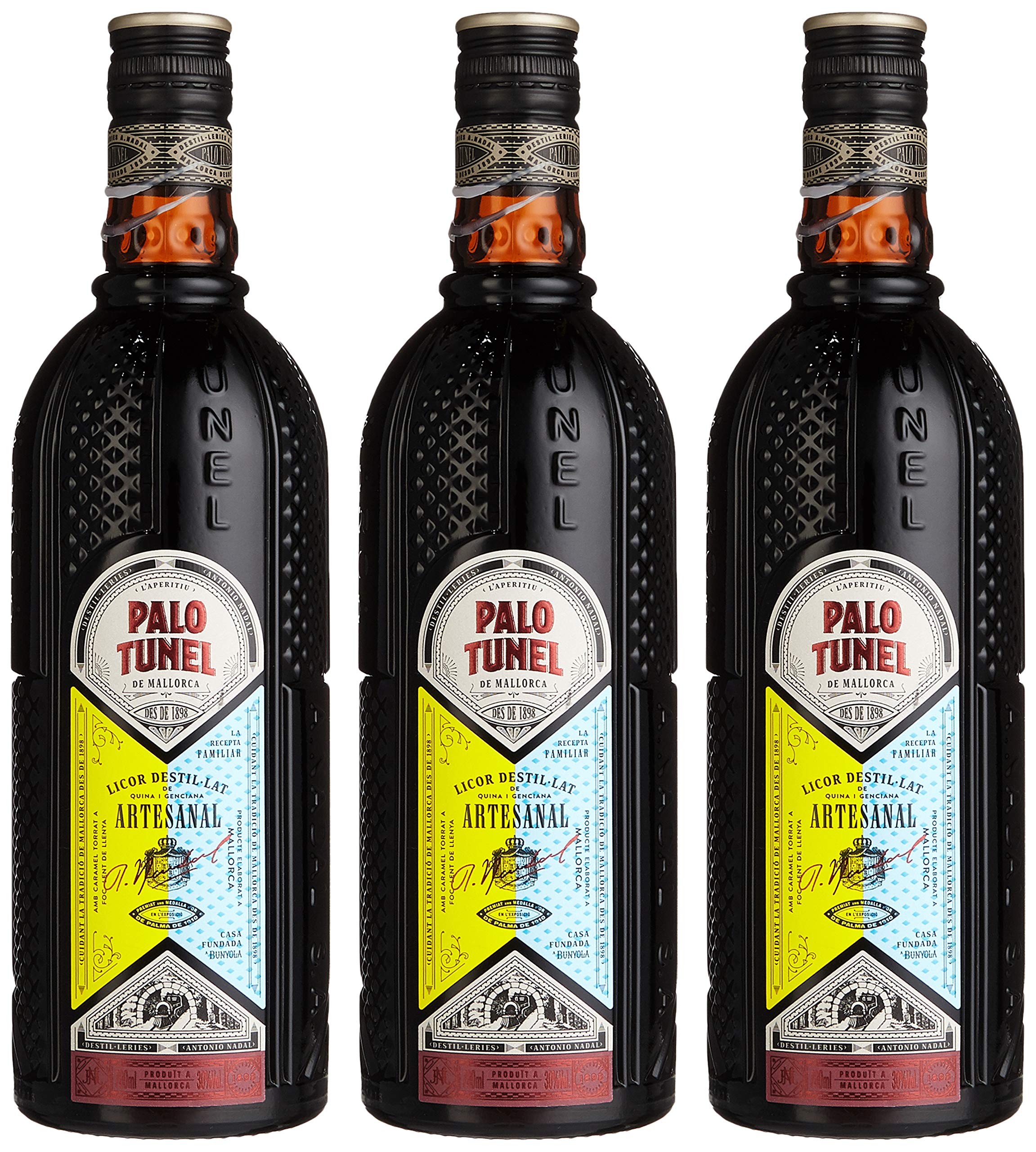 Antonio Nadal Licor de Palo Tunel Mallorca Kräuter (3 x 0.7 l)