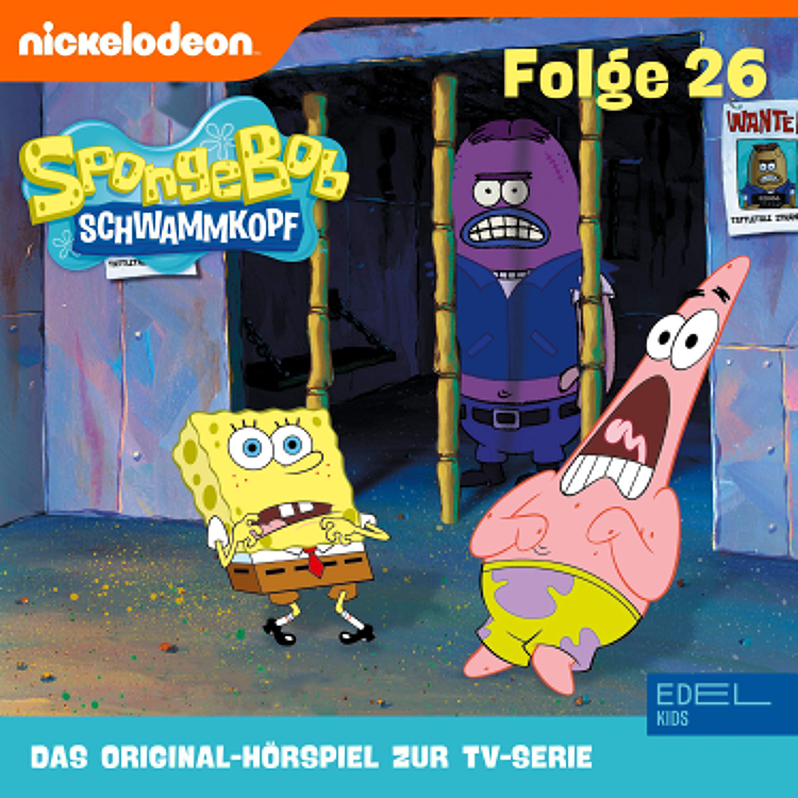 Cover art for SpongeBob Schwammkopf 26. Das Original-Hörspiel zur TV-Serie