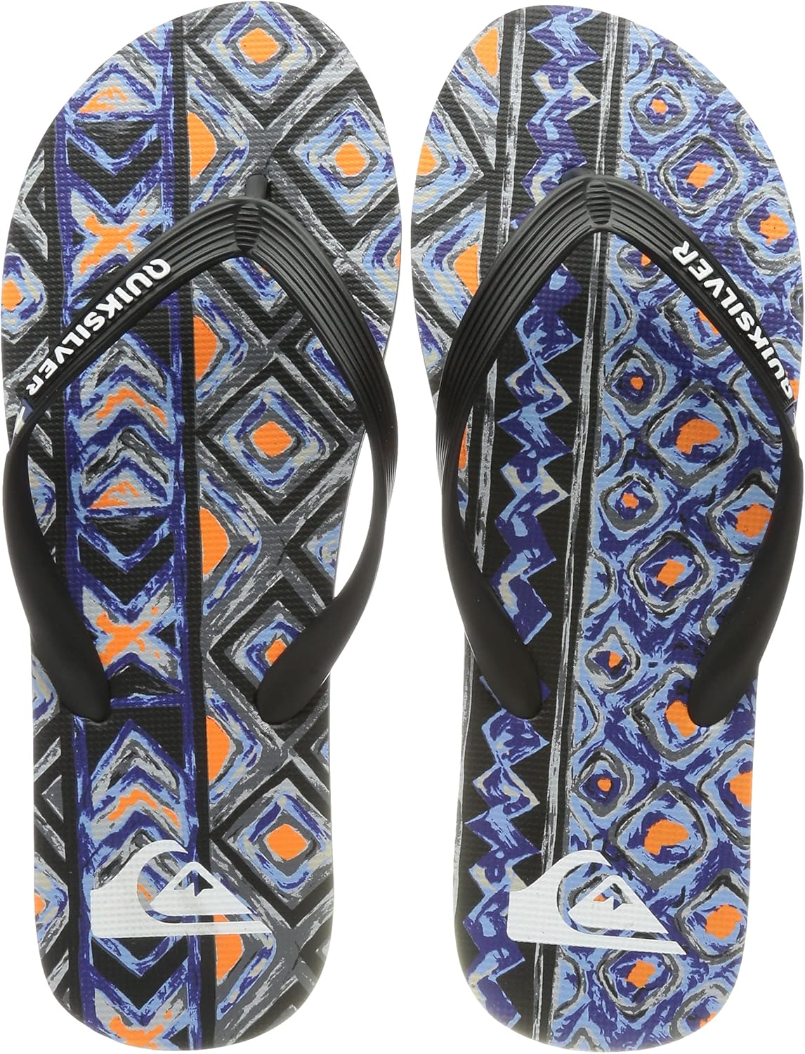 Quiksilver Men's Molokai Art Sandal, Black, 10.5 UK