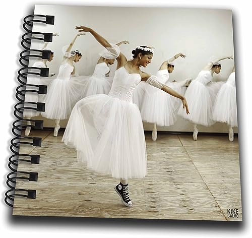 Miniatura 2 de Kike Calvo DanceHappy Bailarín de ballet clásico con un romántico vestido pero de uso Converse Snickers, la alegría de ser diferenteLibro de dibujo