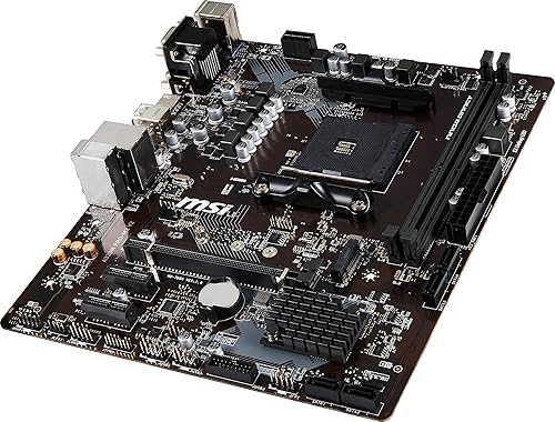 Miniatura 10 de MSI ProSeries AMD A320 1, 2, 3 generación compatible con Ryzen AM4 DDR4 HDMI DVI USB 3 Placa base Micro-ATX (A320M-A PRO)