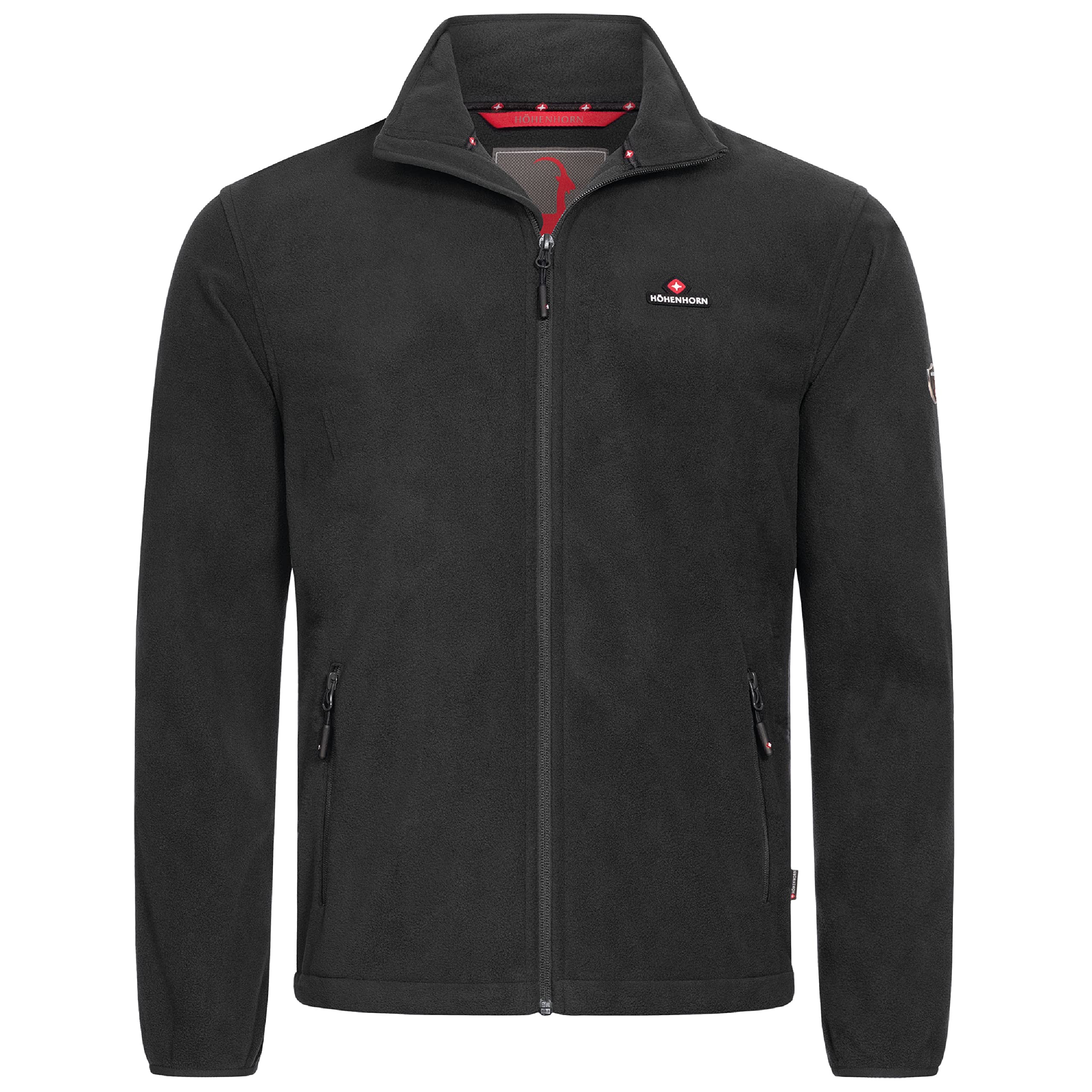 Höhenhorn Badus Chaqueta polar para hombre Cremallera completa Senderismo al aire libre Senderismo