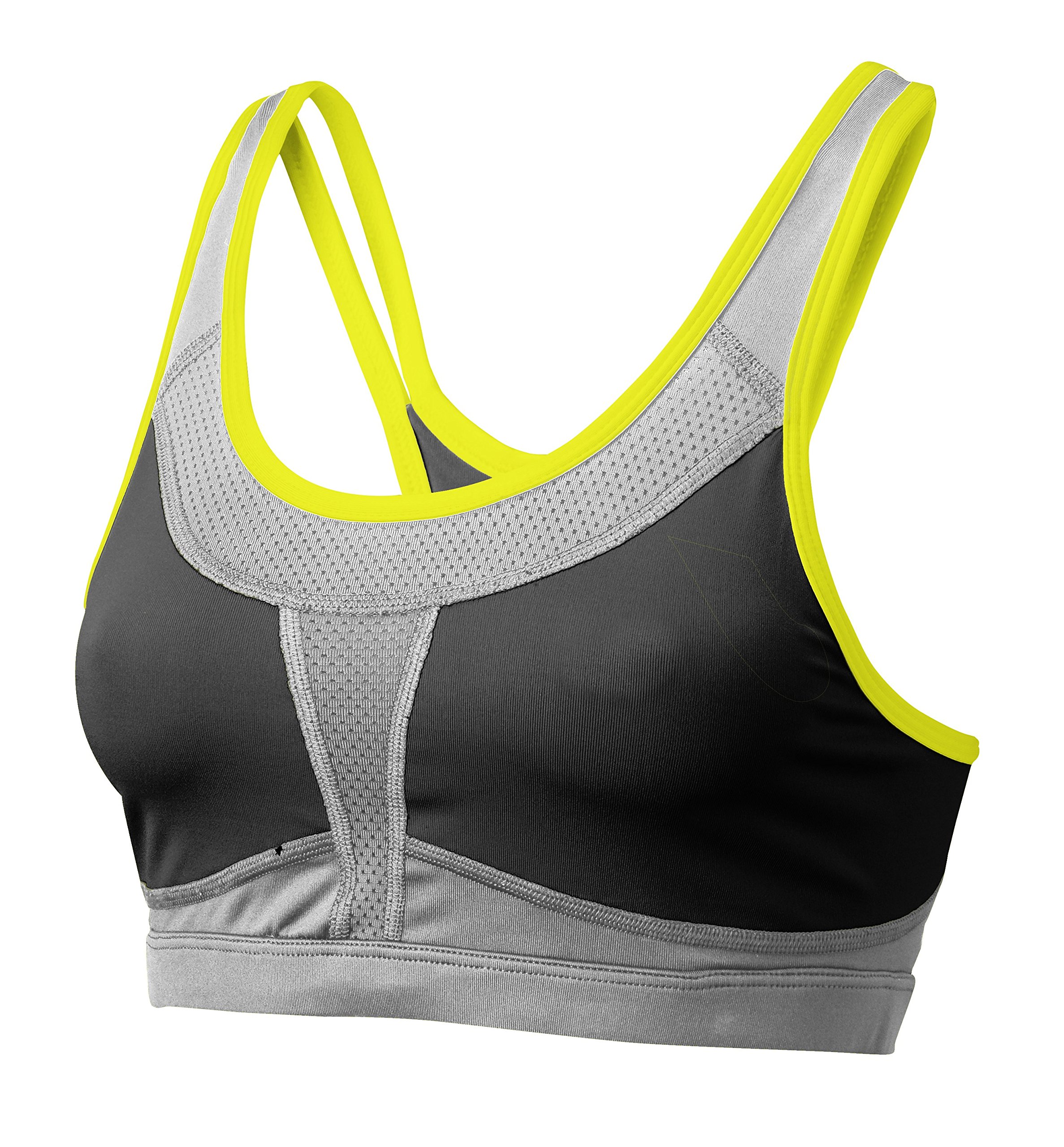 Mizuno Smash Sport Top, Charcoal/Grey, Large