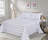 Vista 137 de RUVANTI Flannel Sheets Twin Size - 100% Cotton Double Brushed Twin Sheets Set, Deep Pockets 16 Inches, All Seasons Breathable & Extra Soft Bed Bali