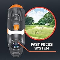 Vista 7 de Bushnell Golf Tour V6 Shift Laser Rangefinder with Slope Compensation, 1300-Yard Range, Flag Lock Vibration, Magnetic Cart Mount, 6X Magnification