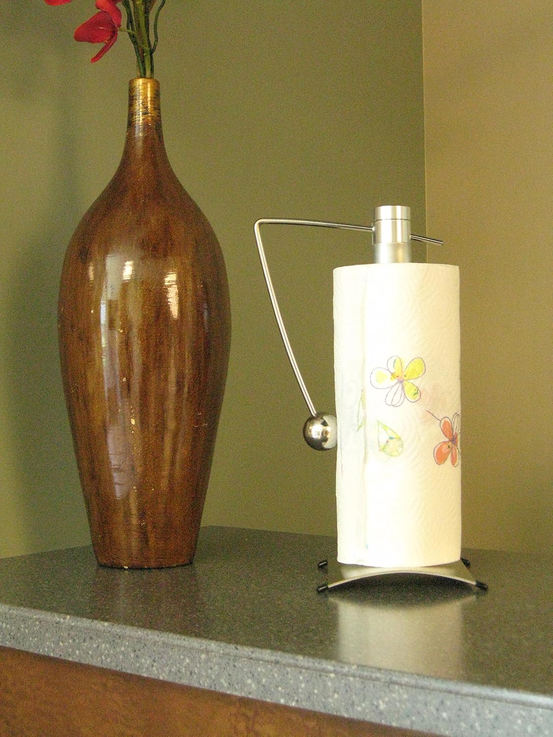 Zojila Isis Paper Towel Holder Nickel
