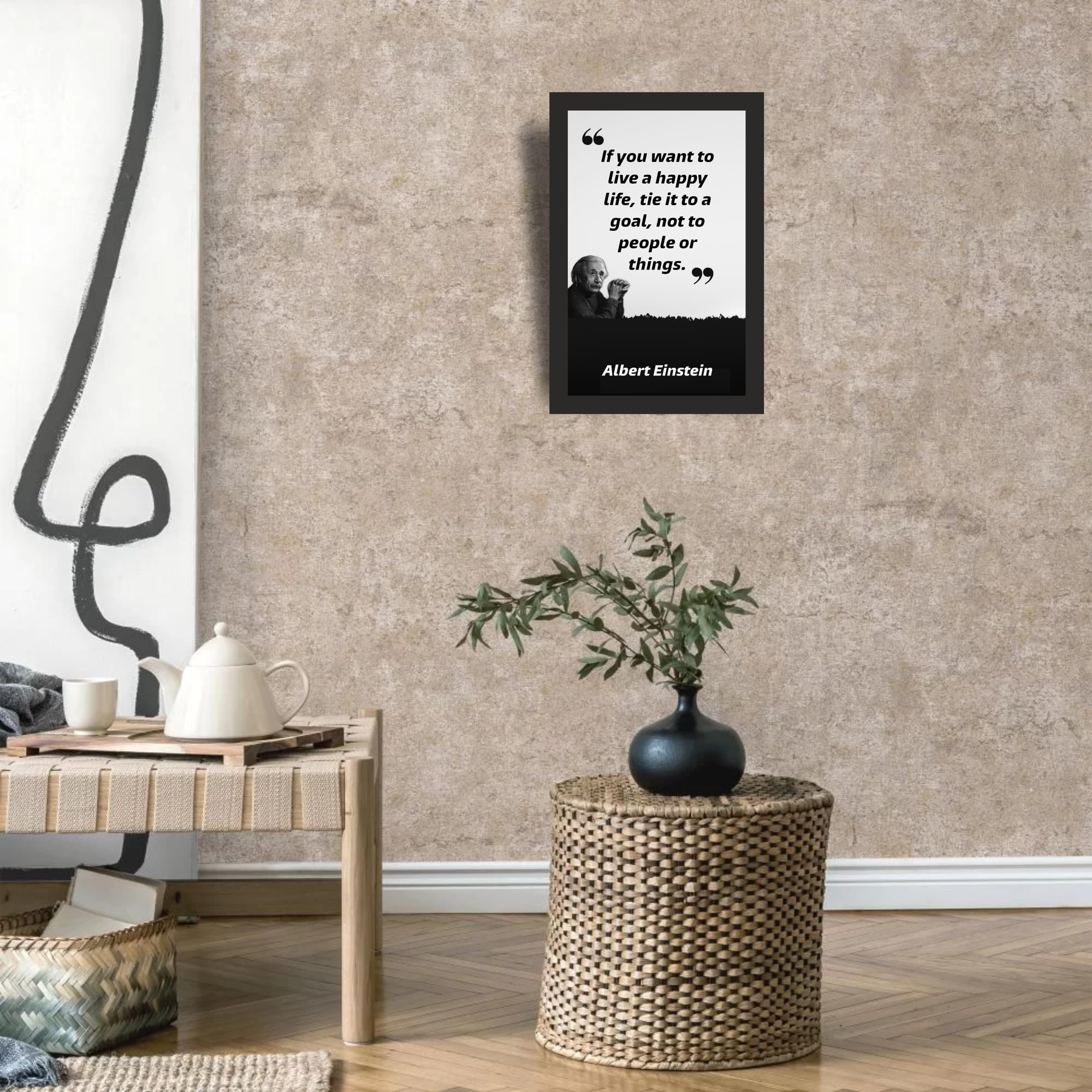 Motivational Scientist Quote Wall Art
