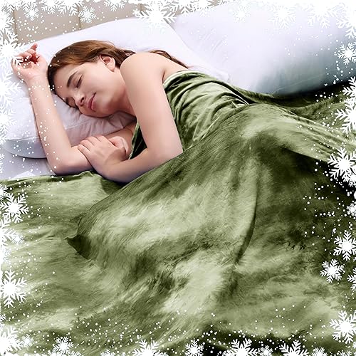 Miniatura 24 de Topcee Manta refrescante para durmientes acalorados, absorbe el calor para mantener el cuerpo fresco para los sudores nocturnos, 100% fibra fresca