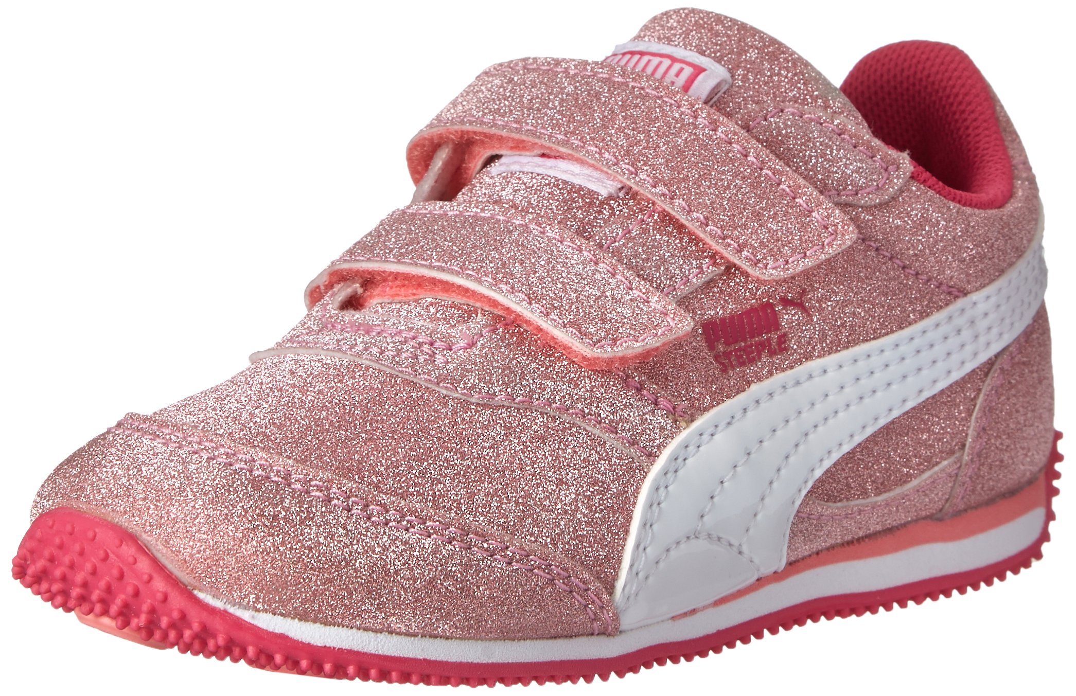 PUMA unisex child Bmw M Motorsport Drift Cat 8 Hook and Loop Sneaker, Black/Silver, 13.5 Little Kid US