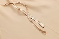 Vista 4 de kimono corto para mujer, bata de satén para bodas