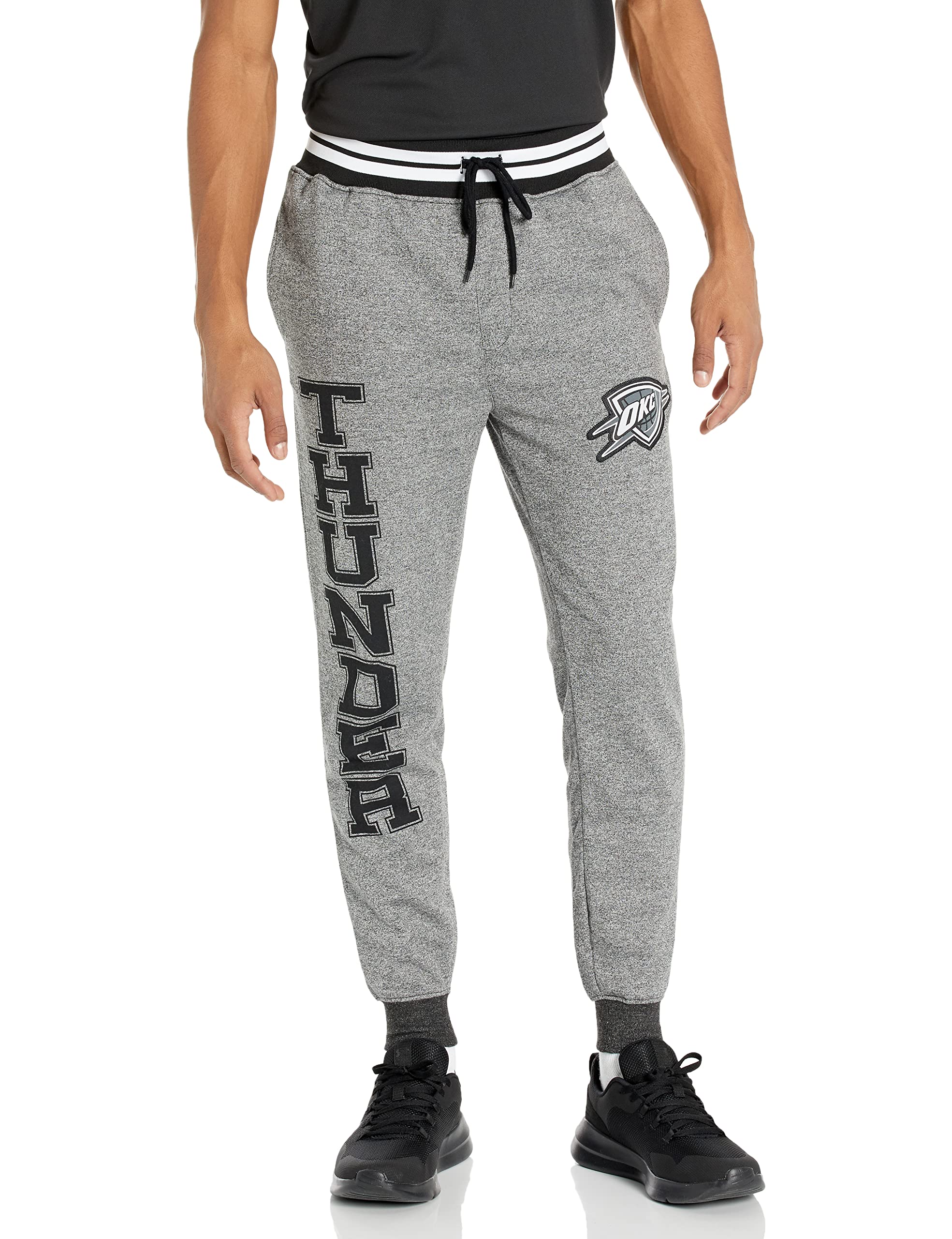 Ultra Game NBA Men's Soft Fleece Active Jogger Sweatpants
