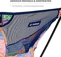 Vista 7 de Helinox Chair One Original - Silla de camping ligera, compacta y plegable, bandana arcoíris