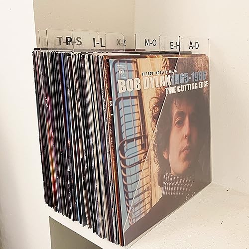 Miniatura 2 de OrigoDeco Divisores de discos de vinilo acrílico, separadores de discos de bricolaje, separadores de discos A-Z Género ERA BPM y escritorios para