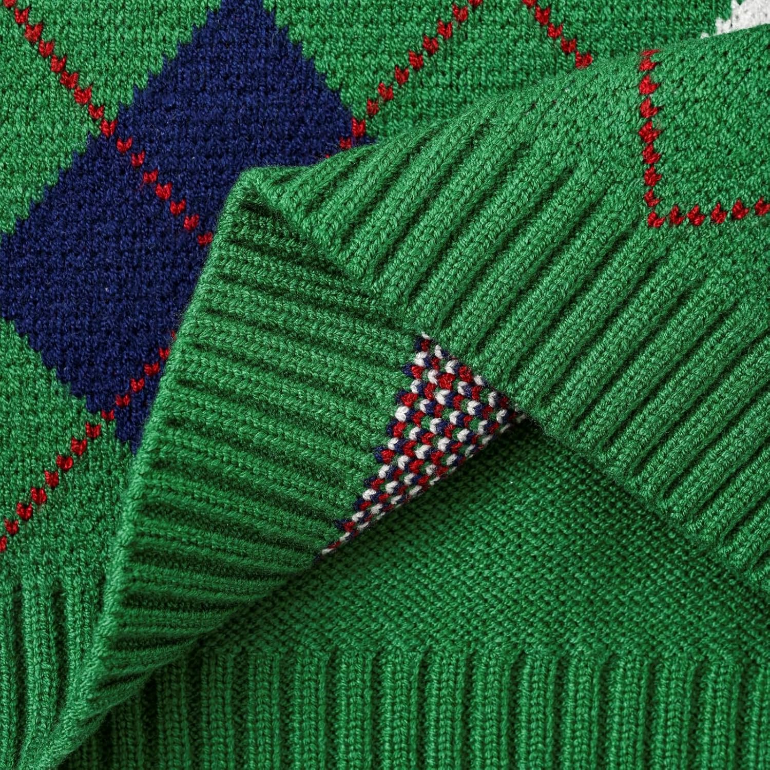 Hyipels Women's Sweater Vest,Y2K Sleeveless Pattern Preppy Style Knitted Crop Tank Top for Girl - Image 4