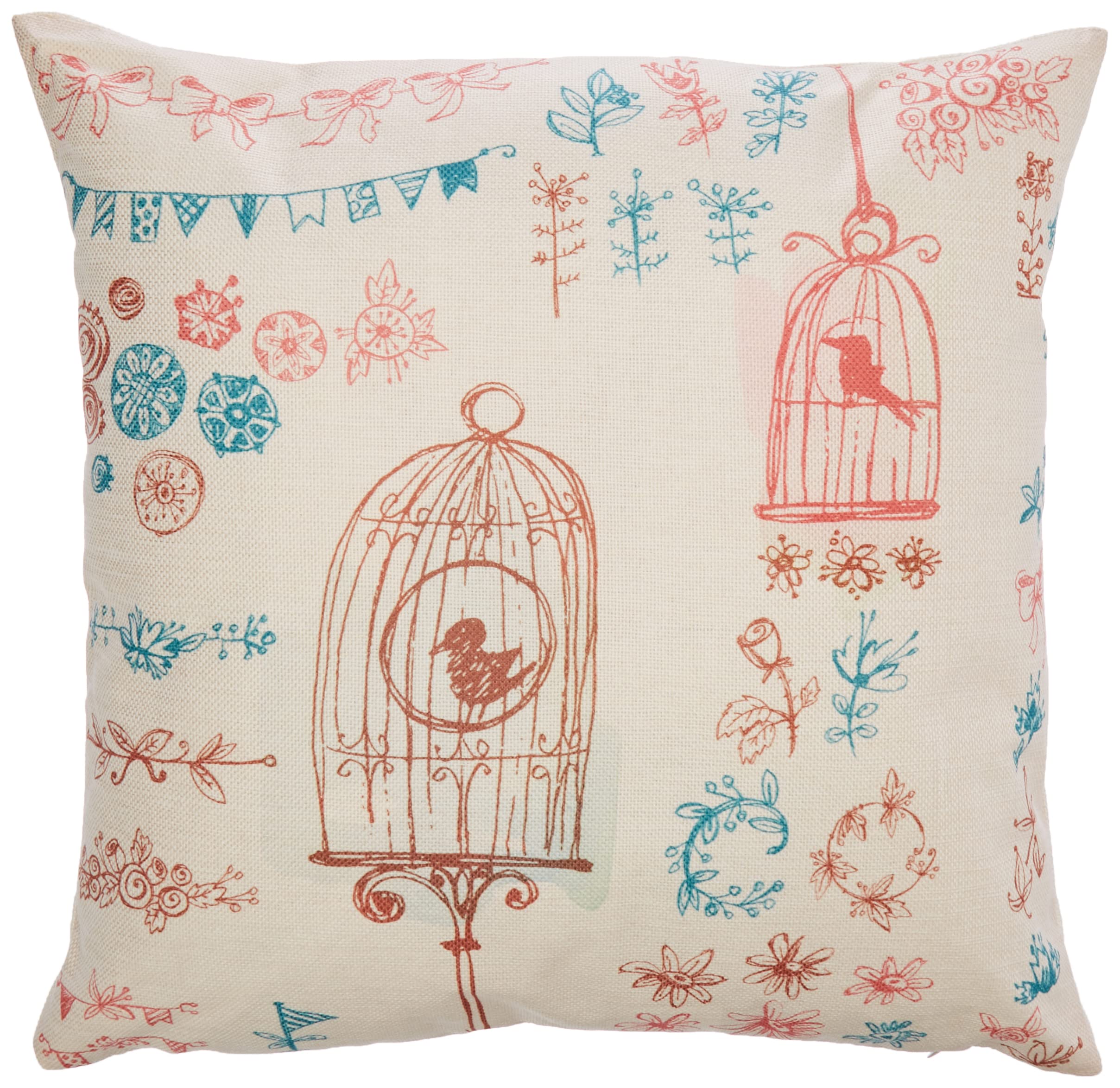 Amiko Cushion, Multicoloured, 45 x 45 cm
