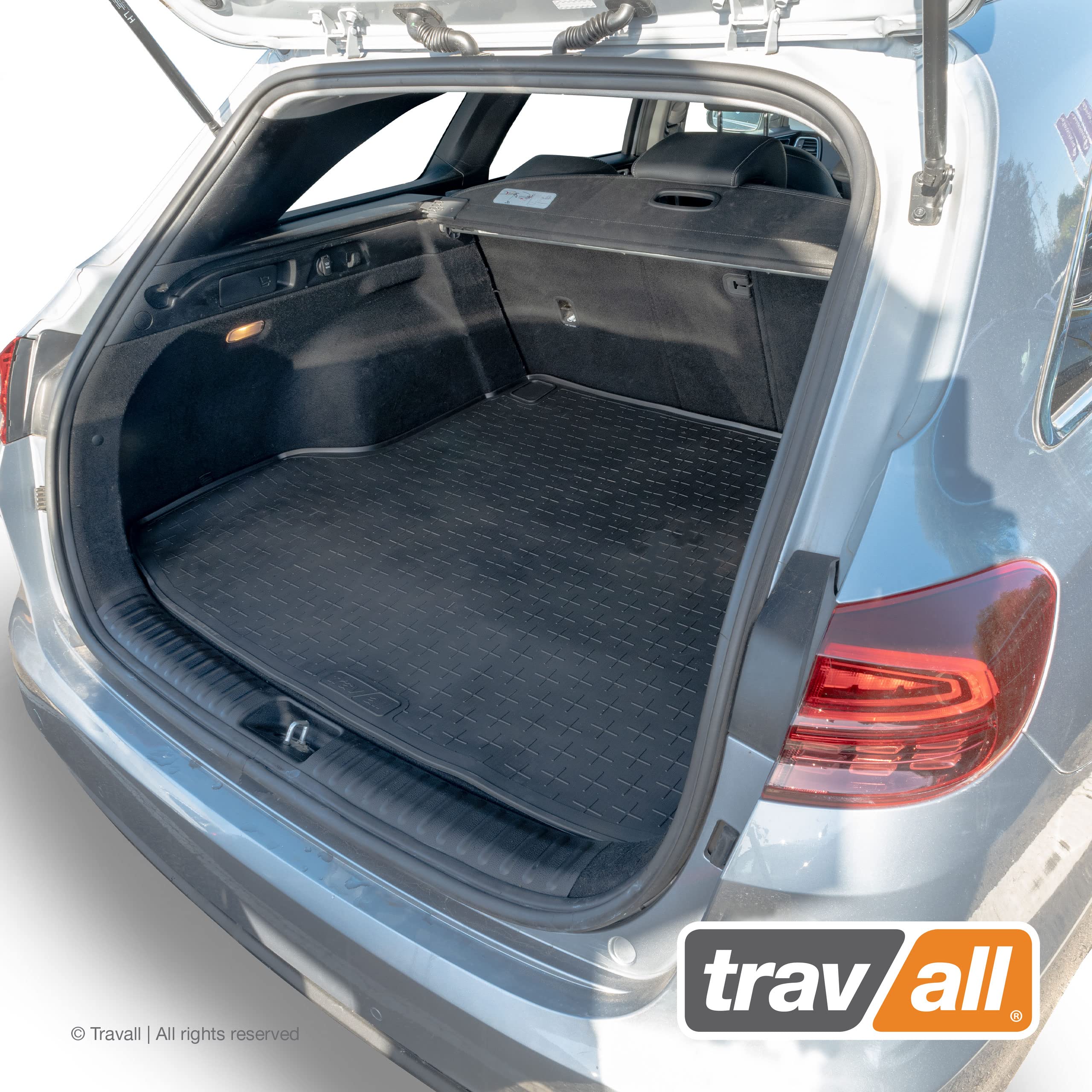Travall Kofferraum Schutzmatte für Kia Ceed (2018-) Auto Zubehör Innenraum Antirutsch Kofferraumschutz 100% Passgenau Kofferraummatte Antirutschmatte Gummimatte Robuste Pflegeleichte