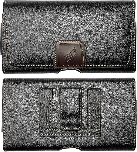 CELZEN Funda de cuero para teléfono celular T-Mobile REVVVLRY+, REVVL 4, AT&T Fusion Z, Motivate, Jitterbug Smart3, Kyocera DuraSport 5G, funda CELZEN Funda de cuero para teléfono celular T-Mobile REVVVLRY+, REVVL 4, AT&T Fusion Z, Motivate, Jitterbug Smart3, Kyocera DuraSport 5G, funda