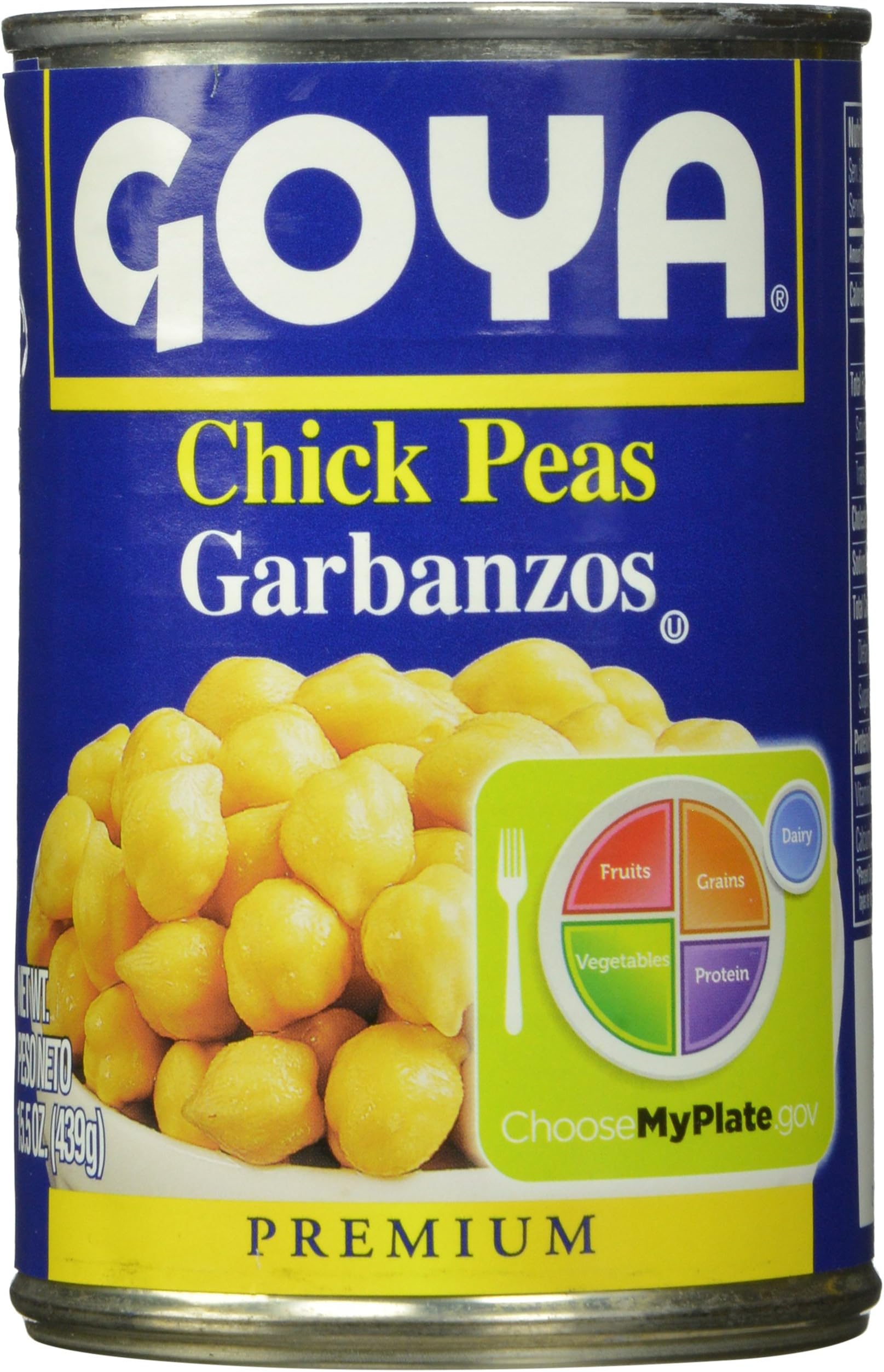 GoyaChick Peas, 6Count, 15.5 Oz