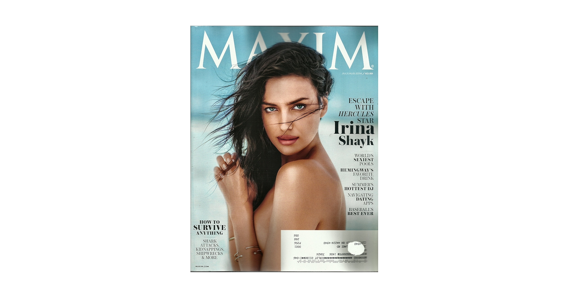 Maxim Magazine July/august 2014 {Irina Shayk}: John Howells